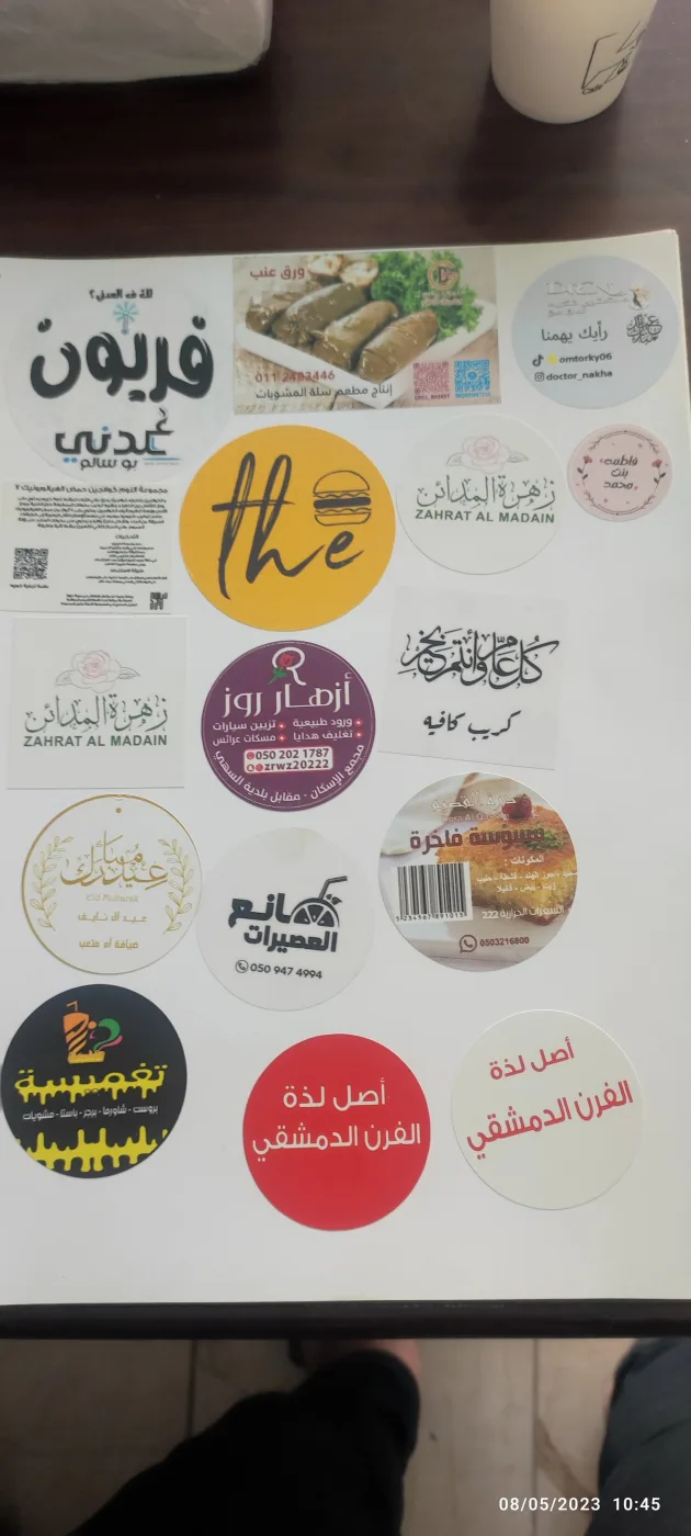 Die-Cut Custom Shape Stickers
