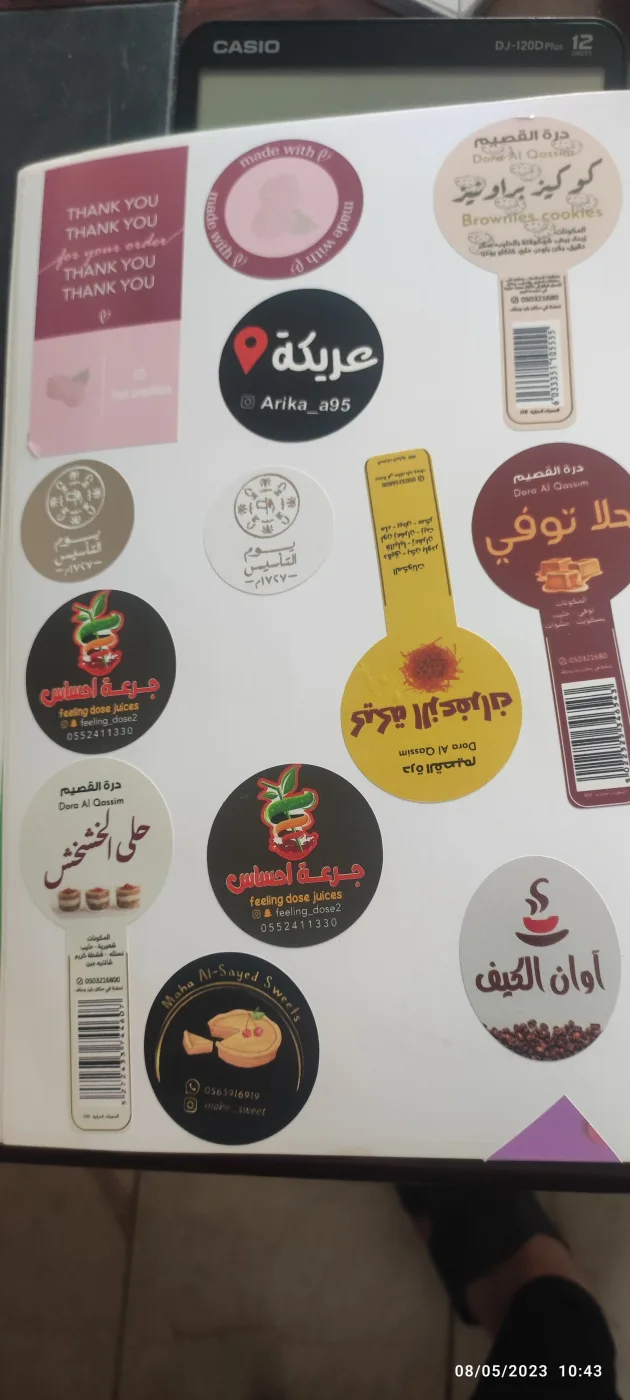 Die-Cut Custom Shape Stickers