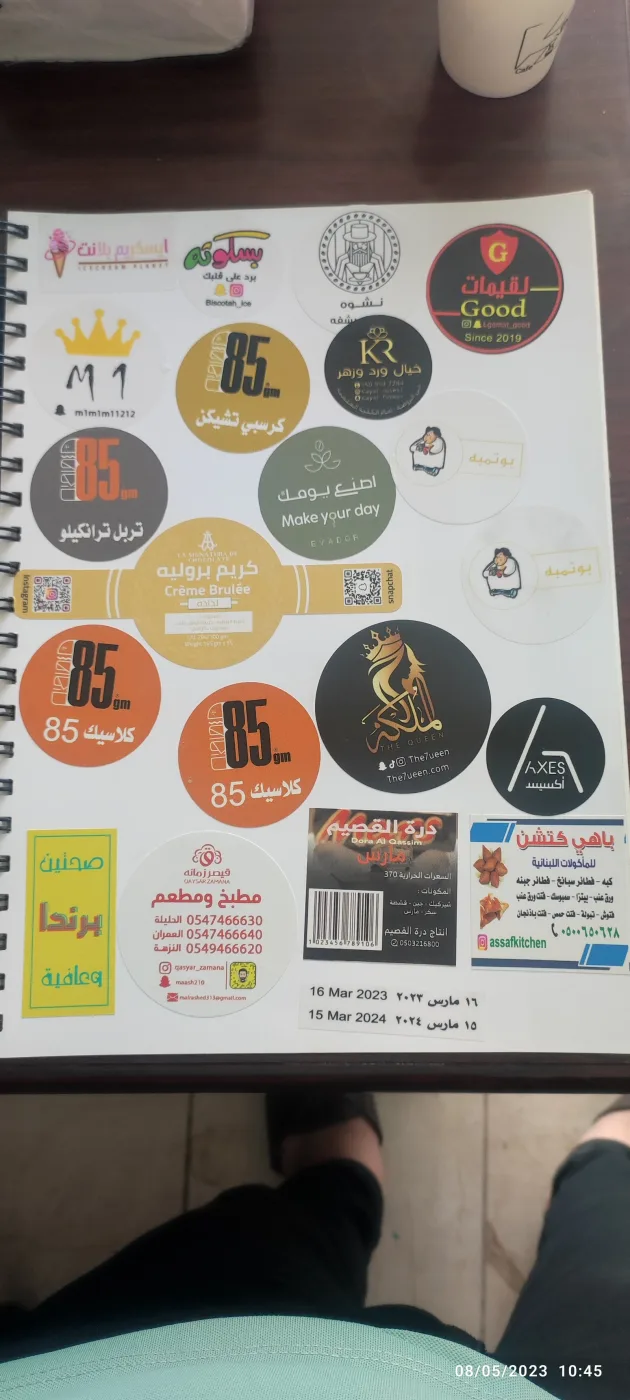 Die-Cut Custom Shape Stickers